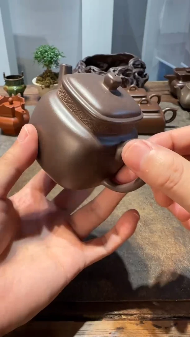 茶壶紫砂$****$四方言心