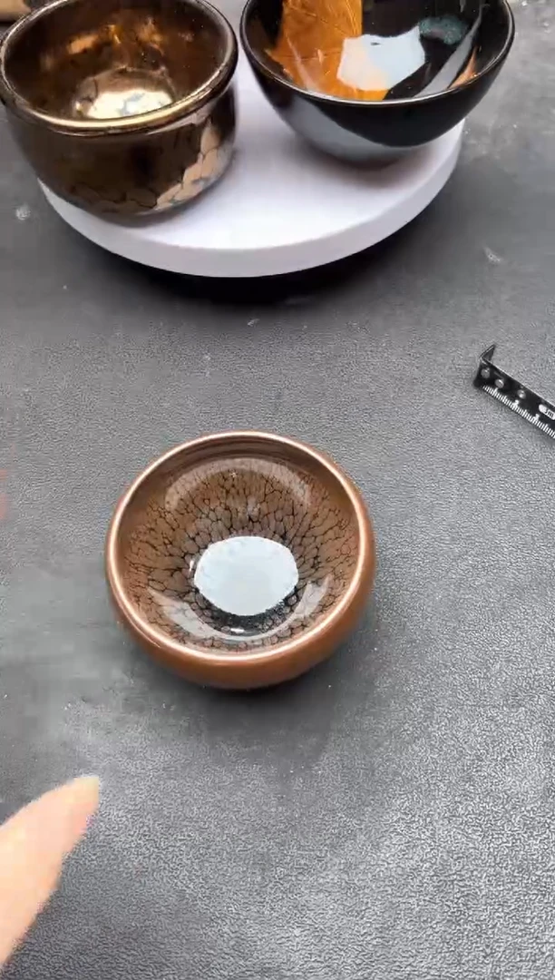 茶盏81微瑕建盏建盏