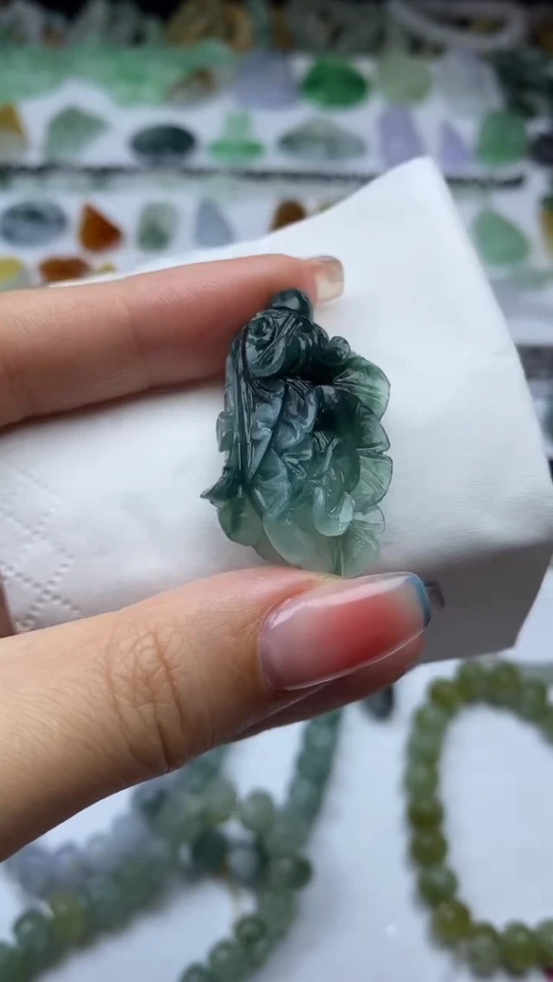 未镶嵌定制翡翠毛货定制不退不换