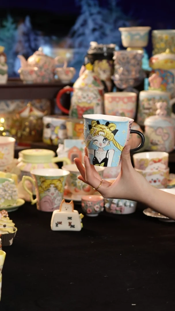 其他陶景德镇釉下彩手绘设计师款陶瓷