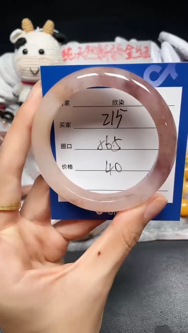 未镶嵌手镯石英质玉215