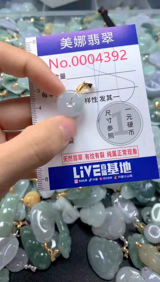 颈饰未镶嵌翡翠4392