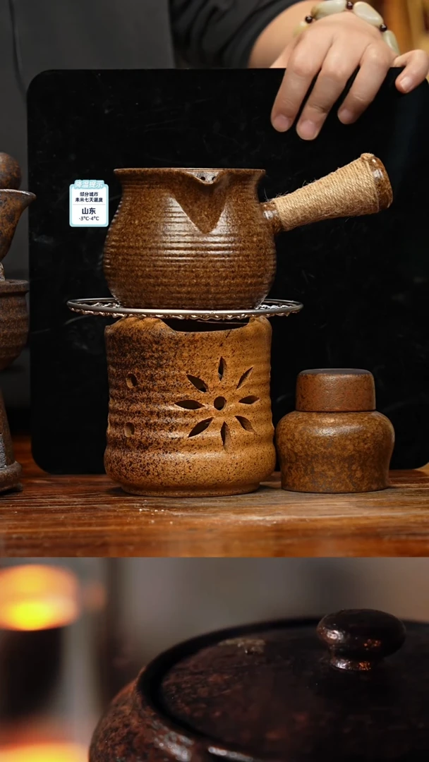 【闪购商品】紫砂茶壶八戒茶器-古法柴烧