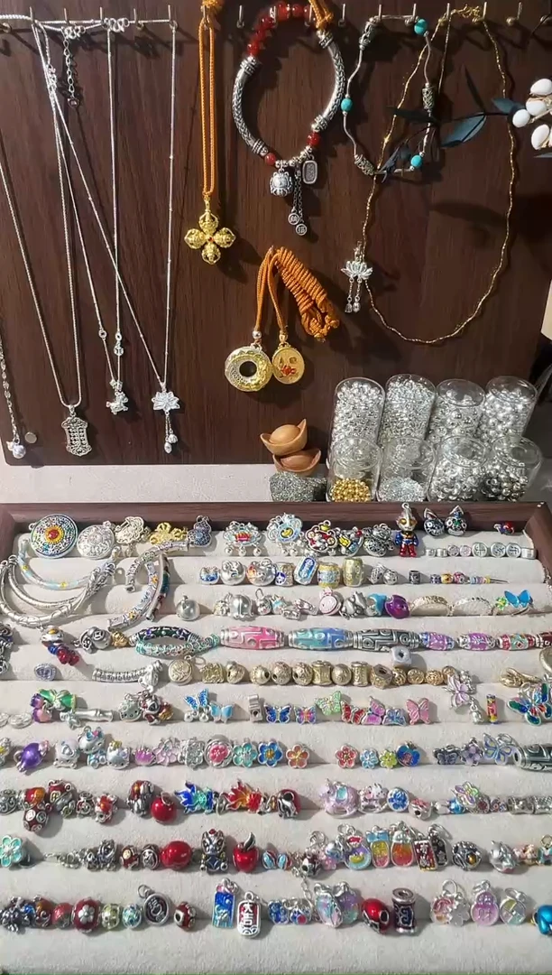 无足银做旧吉言半镯