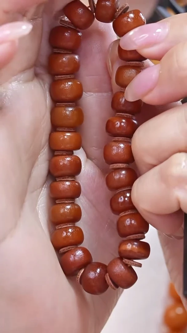 蜜蜡颈饰未镶嵌8706天然蜜蜡珠宝奇石云端妖孽全部保真