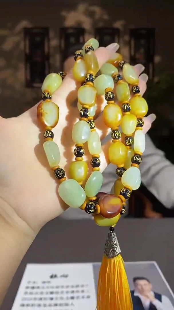 和田玉未镶嵌颈饰C635