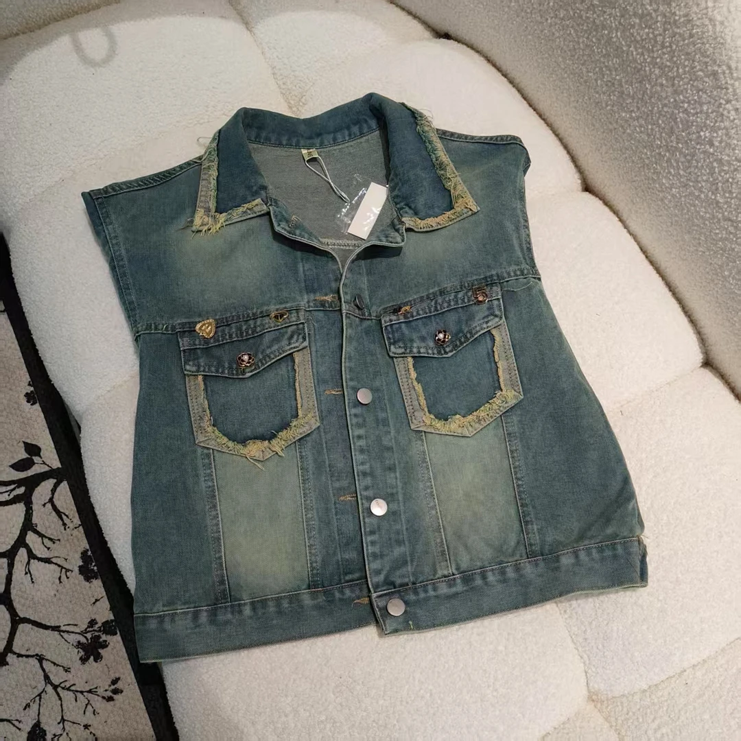 衣长52    2415【素茶】牛仔外套