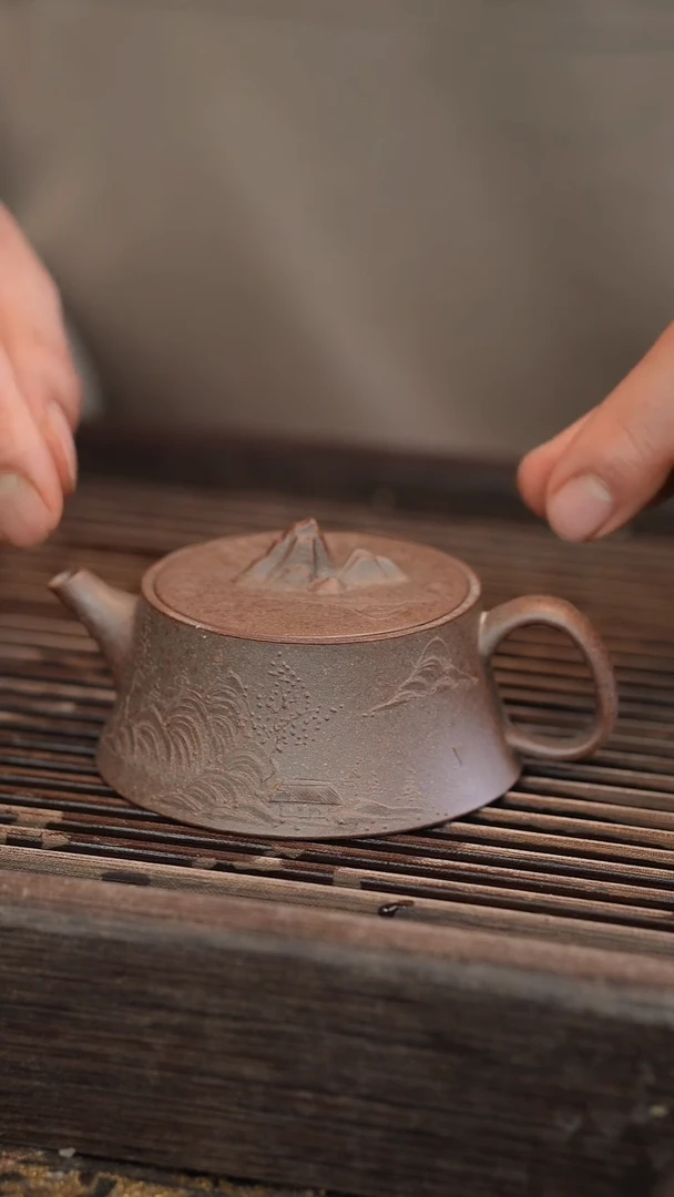 茶壶紫砂山隐 130cc