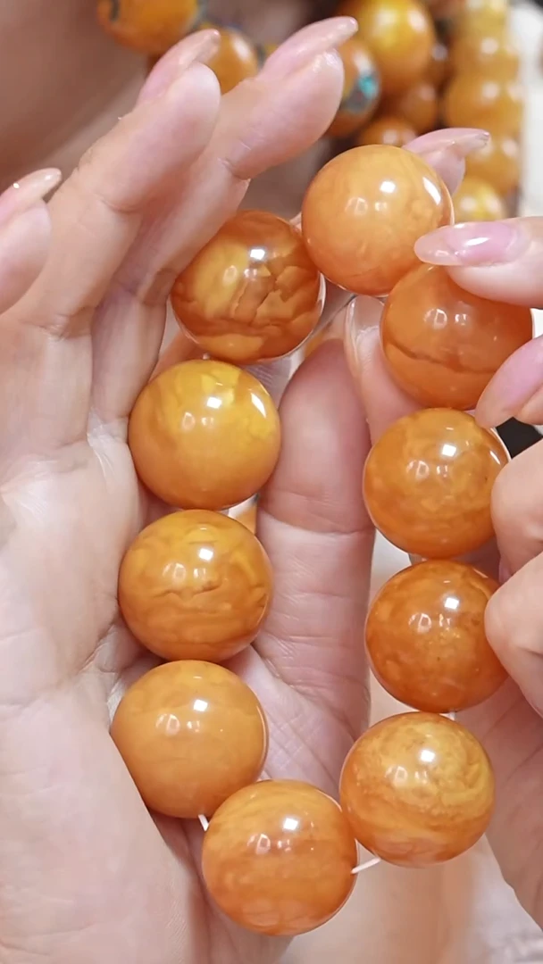 蜜蜡颈饰未镶嵌8711天然蜜蜡珠宝奇石云端妖孽全部保真