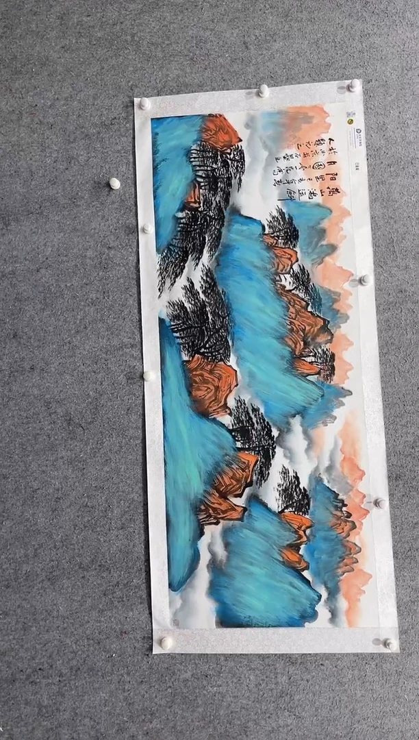 国画姜国华老师的作品