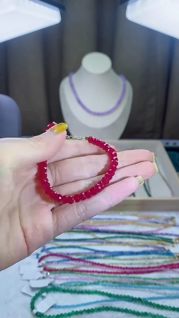 【闪购商品】红宝石手链14K金镶嵌诗宁甄选珠宝SYZB61