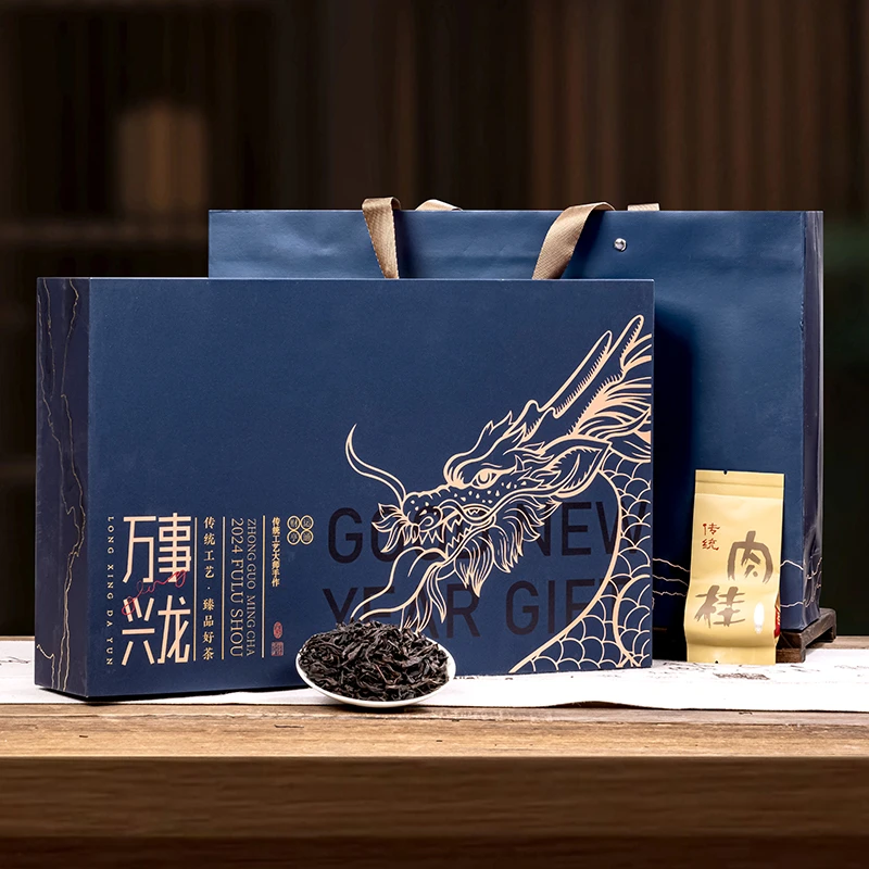 万事兴龙-肉桂乌龙茶浓香型茶叶礼盒装-1