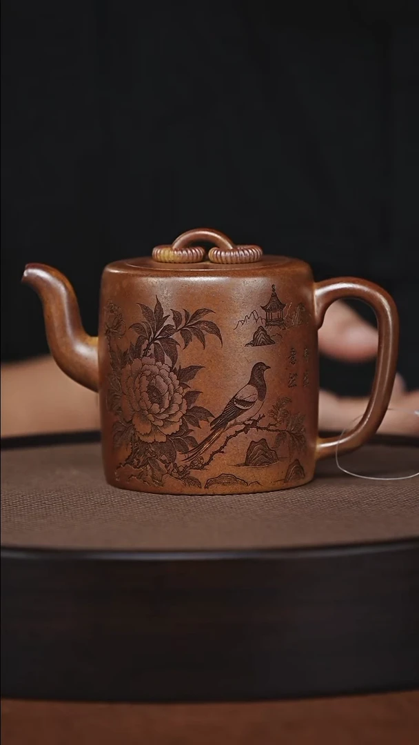 茶壶紫砂原矿紫砂壶