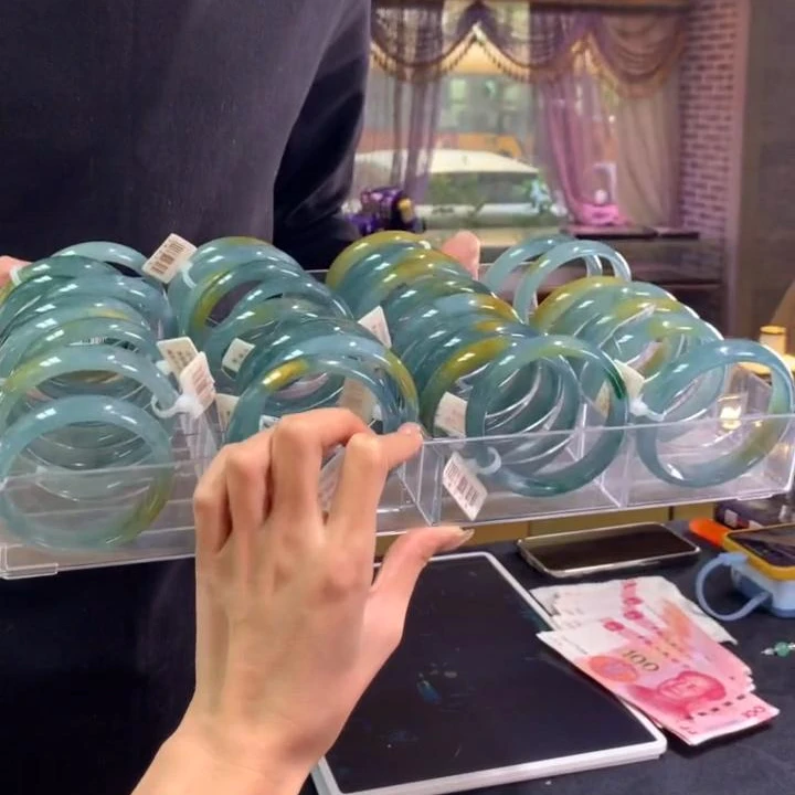 【逍遥精选】天然A货翡翠手镯*650/28075/多样性发/1件