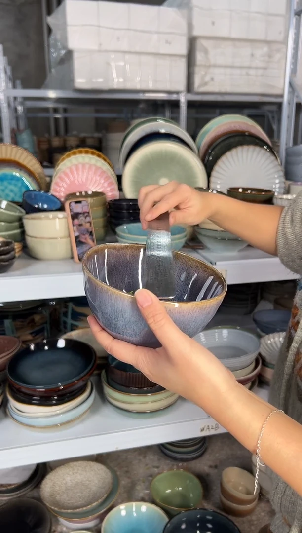 陶瓷外贸尾货瑕疵满20包邮重瑕特价孤品清仓X2米饭碗