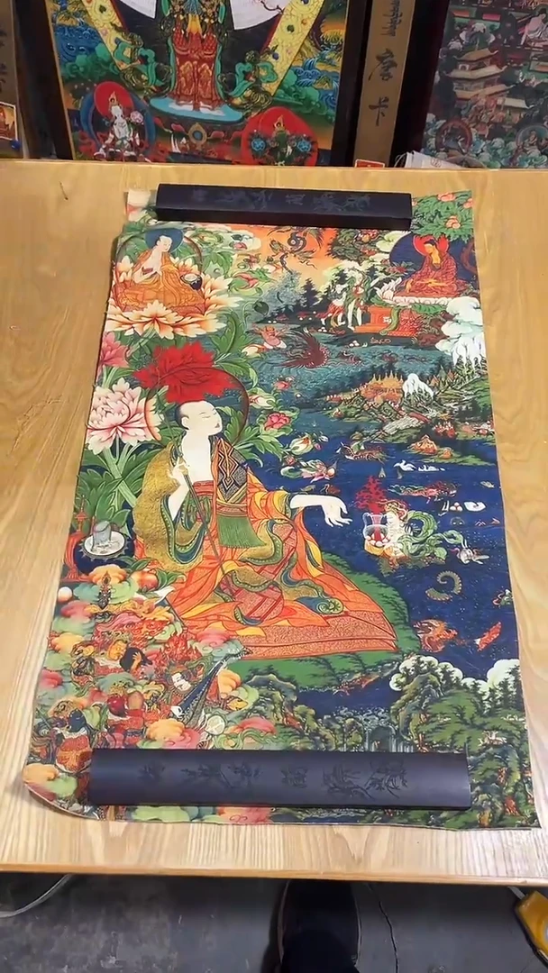 卷轴画卷轴唐卡商品