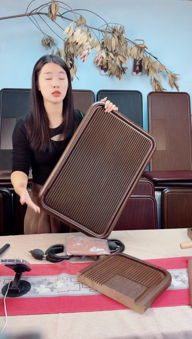 大海黄色款式茶盘60*40*4