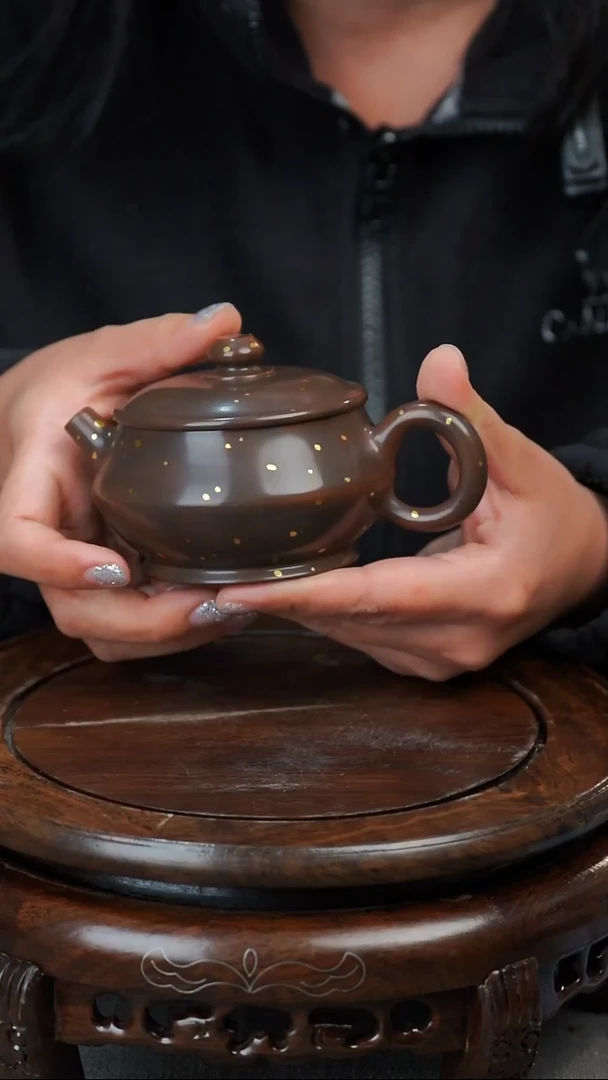 壶黄倩建水紫陶微瑕完品445