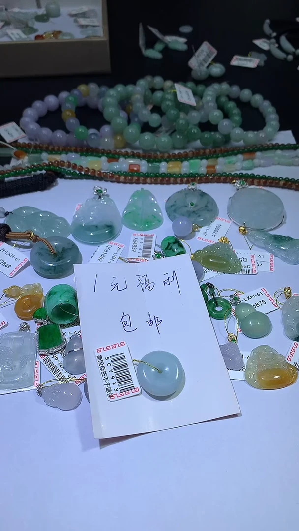 颈饰未镶嵌翡翠ZX018821咨询专用，勿拍