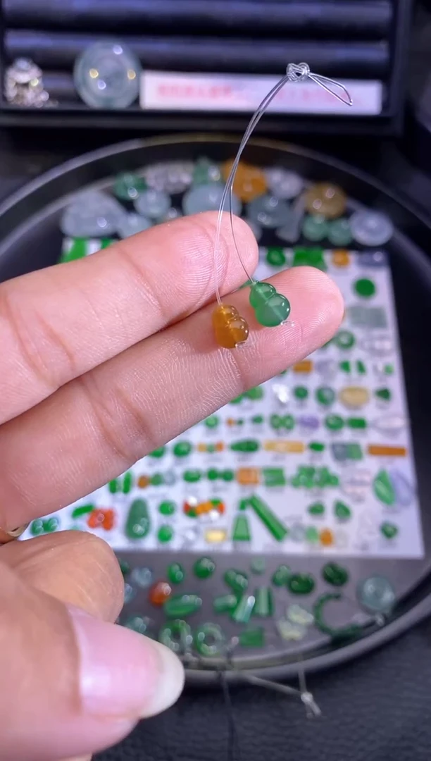 未镶嵌挂件翡翠葫芦