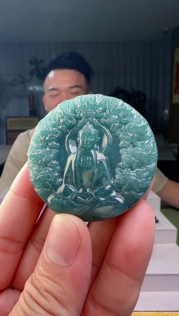 吊坠(赠链)未镶嵌翡翠多样性发其一AX@@WS51009044