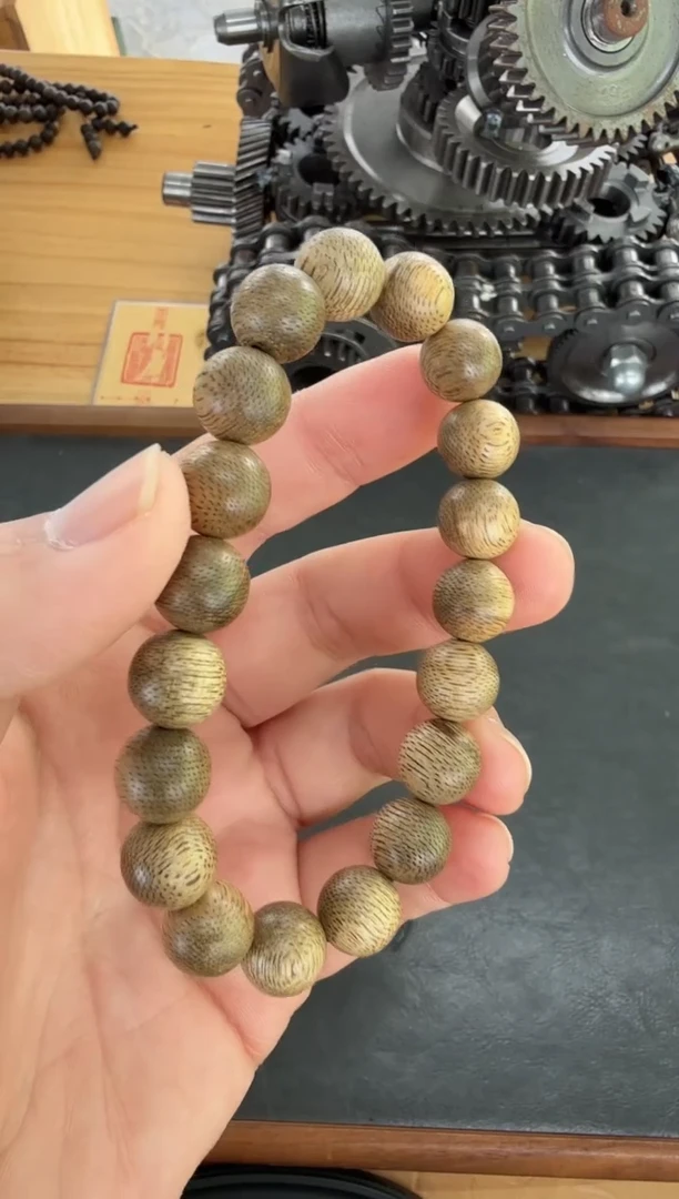 吊坠沉香天然野柬埔寨粗纹1.1单圈5克+