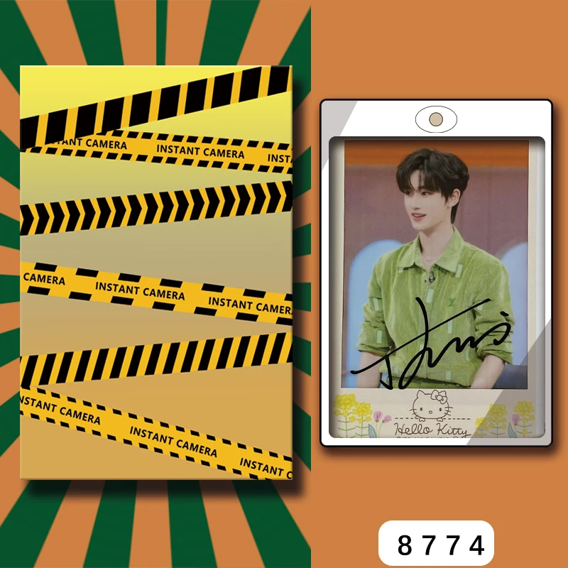 D8774【丁程鑫】 正品拍立得照片  KT