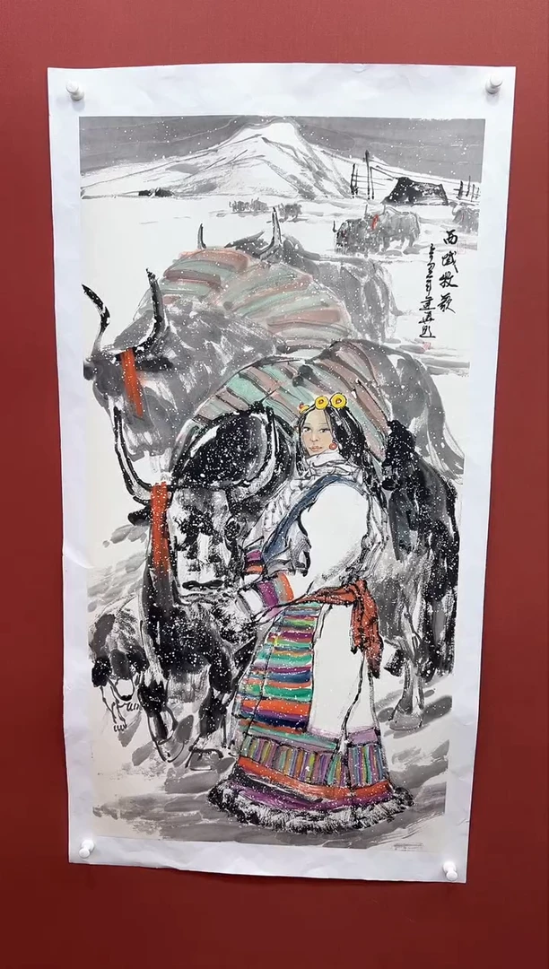 【闪购商品】国画周建真老师作品