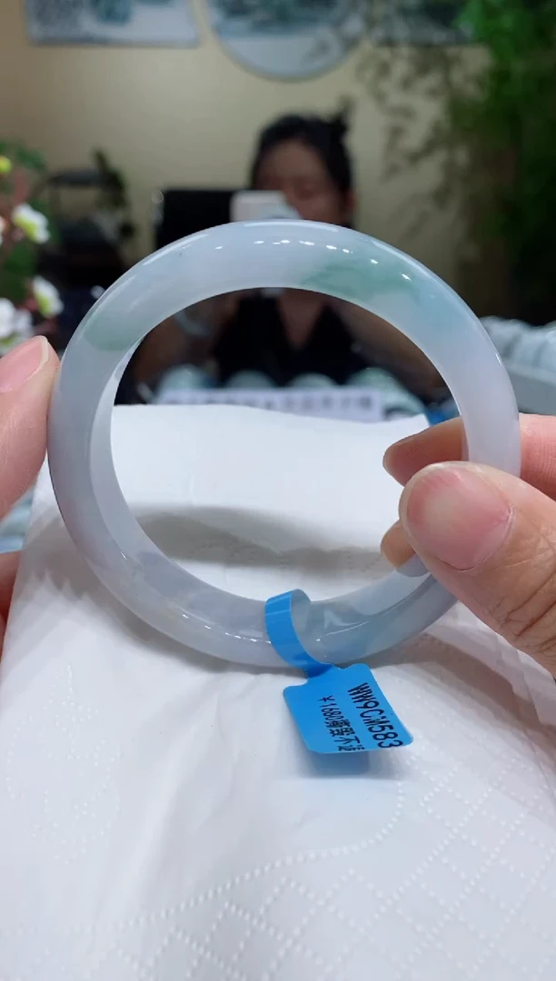 未镶嵌手镯翡翠圈口57-58