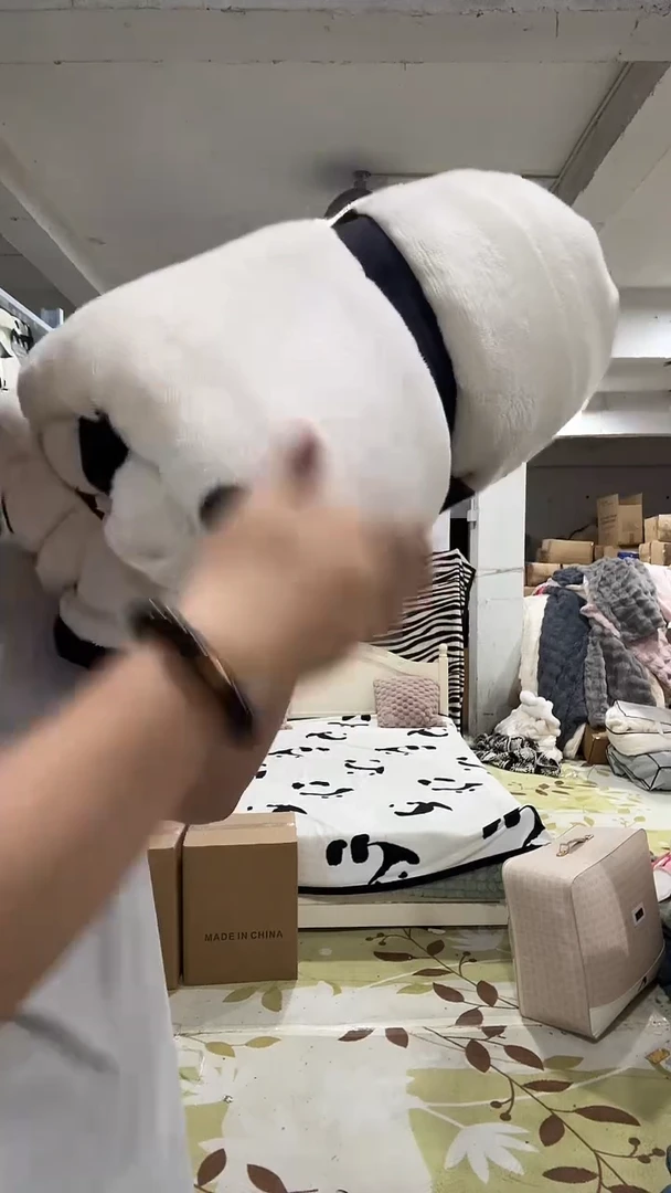 羊驼毛【阳离子熊猫毯2x2.3米】外贸原单毛毯底价清货拼手速