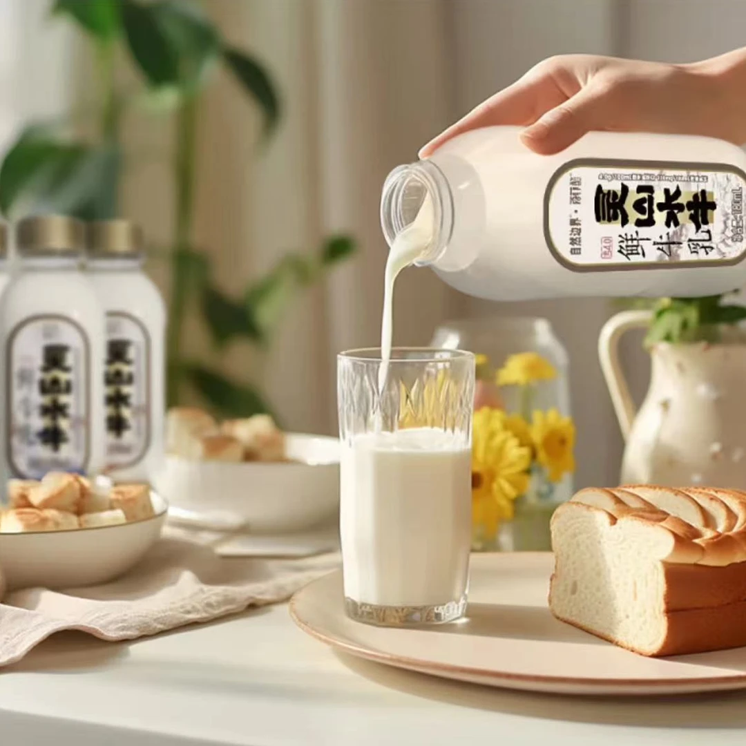 【保质期25.7.28】4.0g优质蛋白-水牛鲜牛乳180ml*8瓶