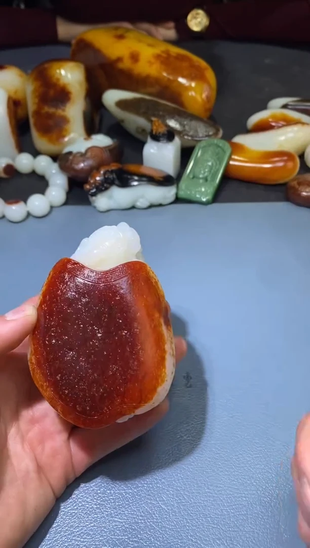 未镶嵌和田玉把件故**…和田玉