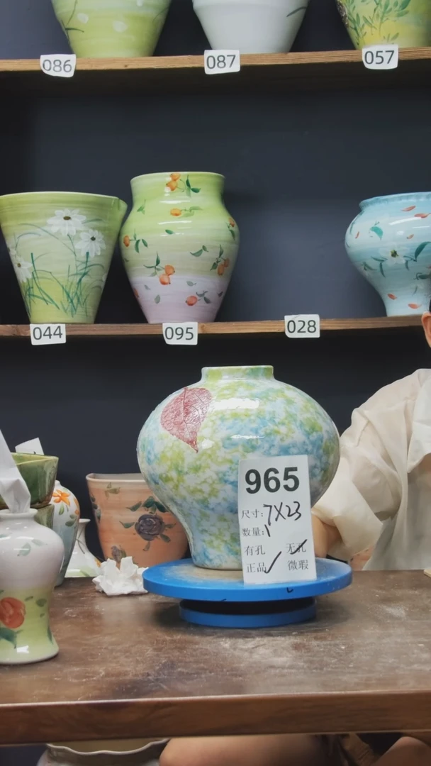 陶瓷景德镇多肉花盆965【微瑕】
