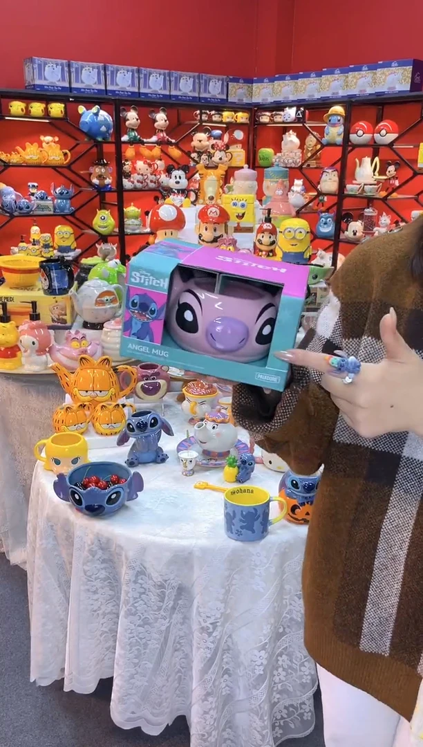 【闪购商品】1安琪3D陶瓷杯（原盒）