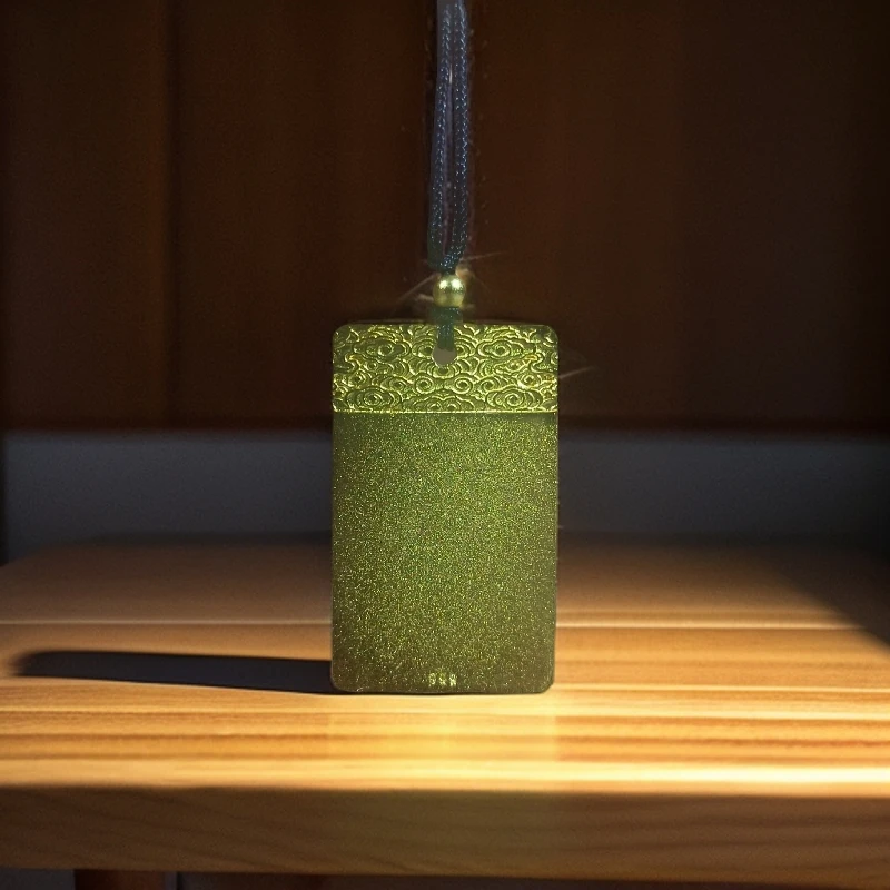 手工黄金翔云吊坠0032