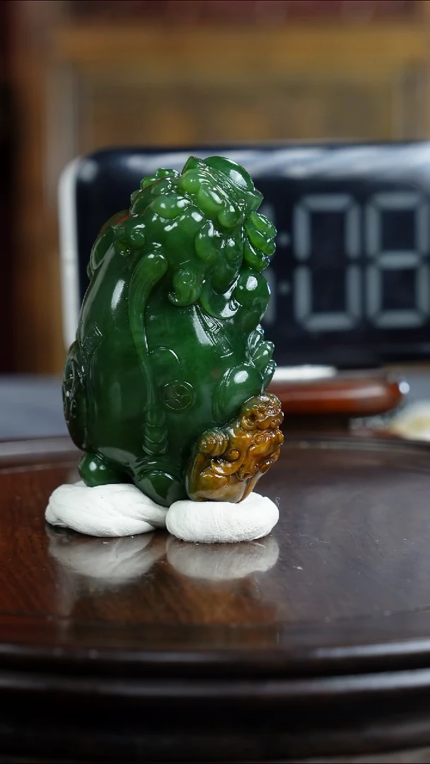 未镶嵌和田玉把件倒****杆1