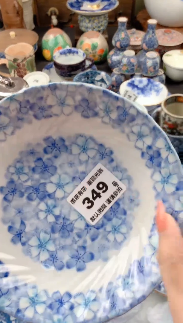 【闪购商品】瓷片349号九姑娘工艺品瓷器