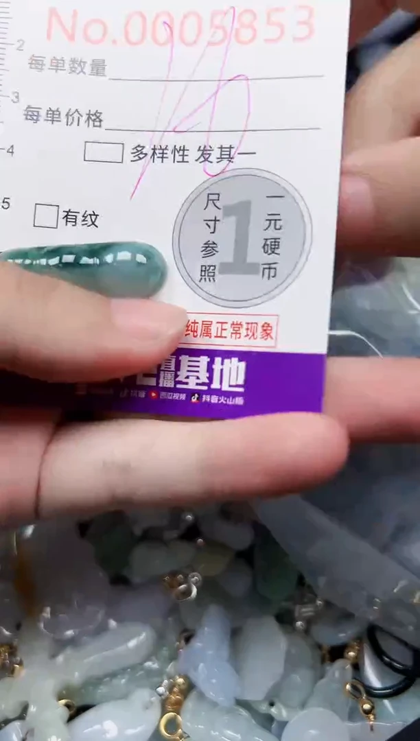 颈饰未镶嵌翡翠5853