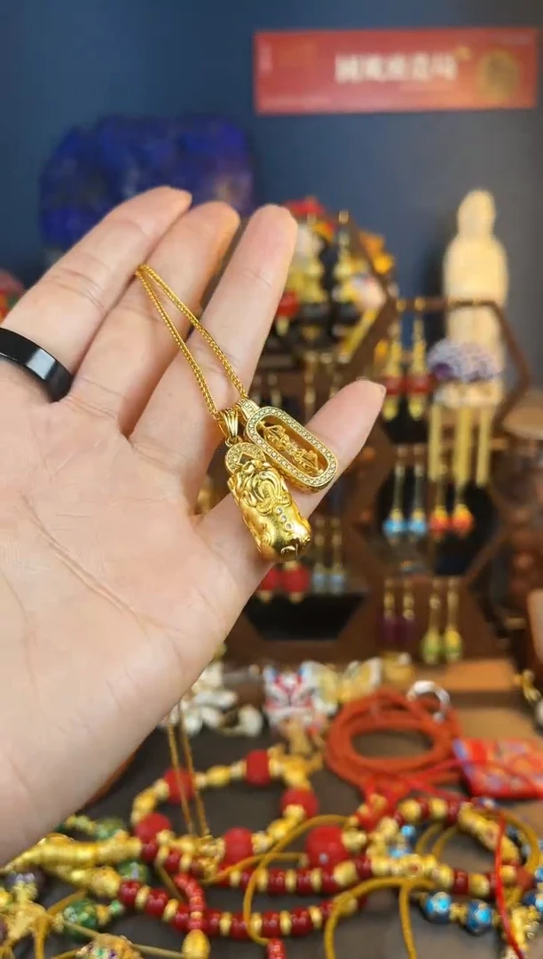 【闪购商品】410号貔貅景泰蓝吊坠