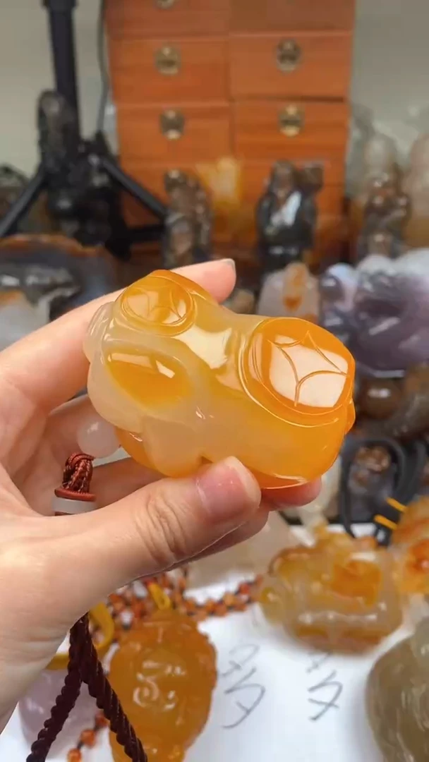 【闪购商品】玛瑙/玉髓颈饰未镶嵌AA