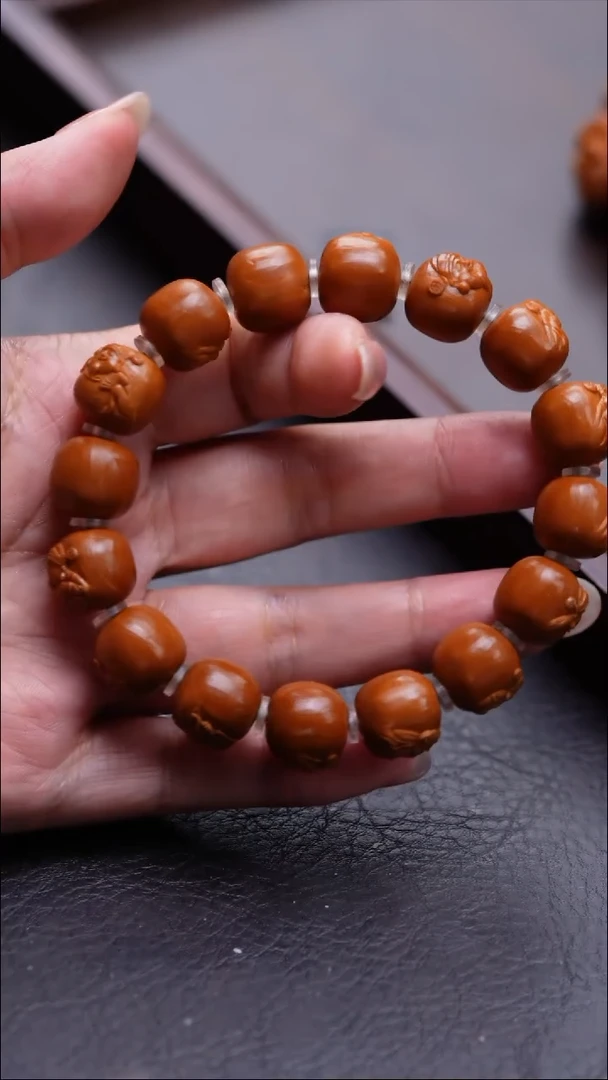 手串/手链橄榄核临****兴榄雕手*持dhj