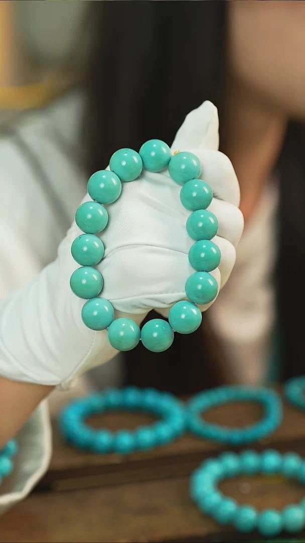 未镶嵌绿松石手串多样性发一