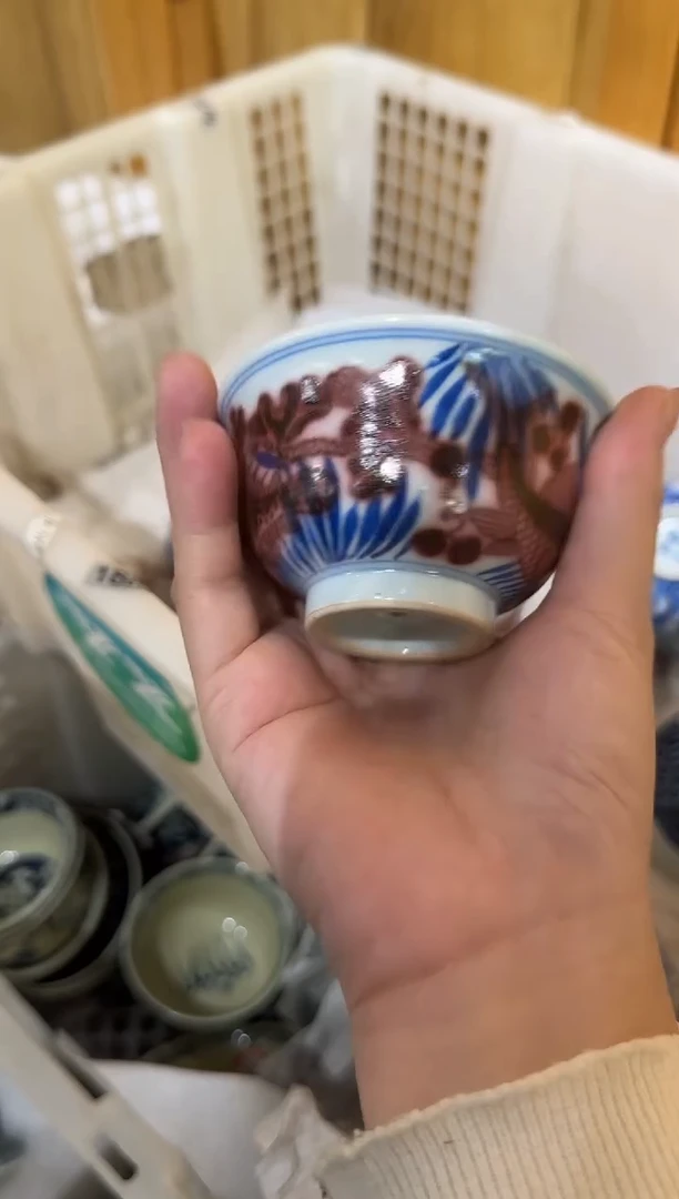 瓷片景德镇瓷器茶器茶杯