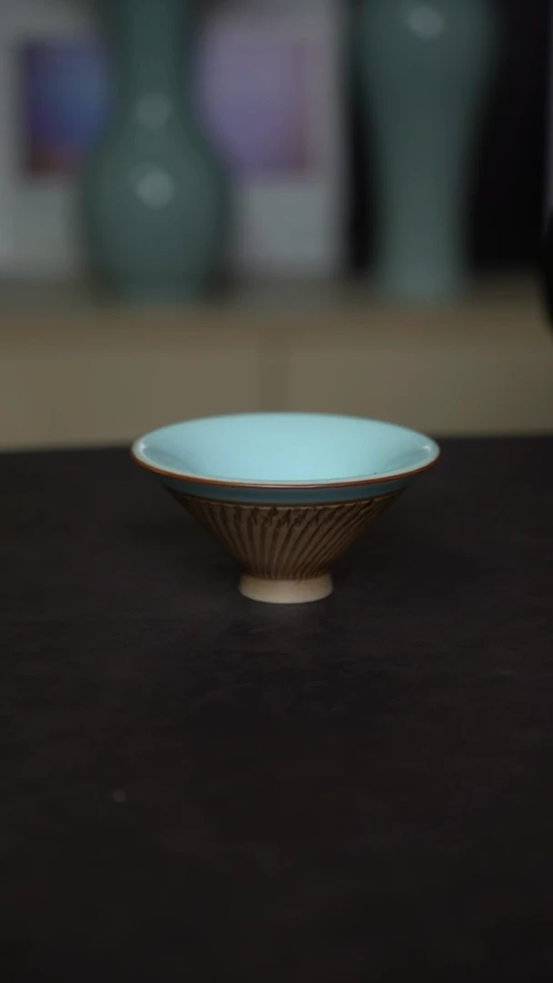 杯子瓷重工斗笠杯