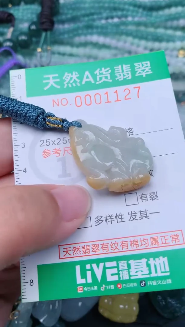 颈饰未镶嵌翡翠.0001127