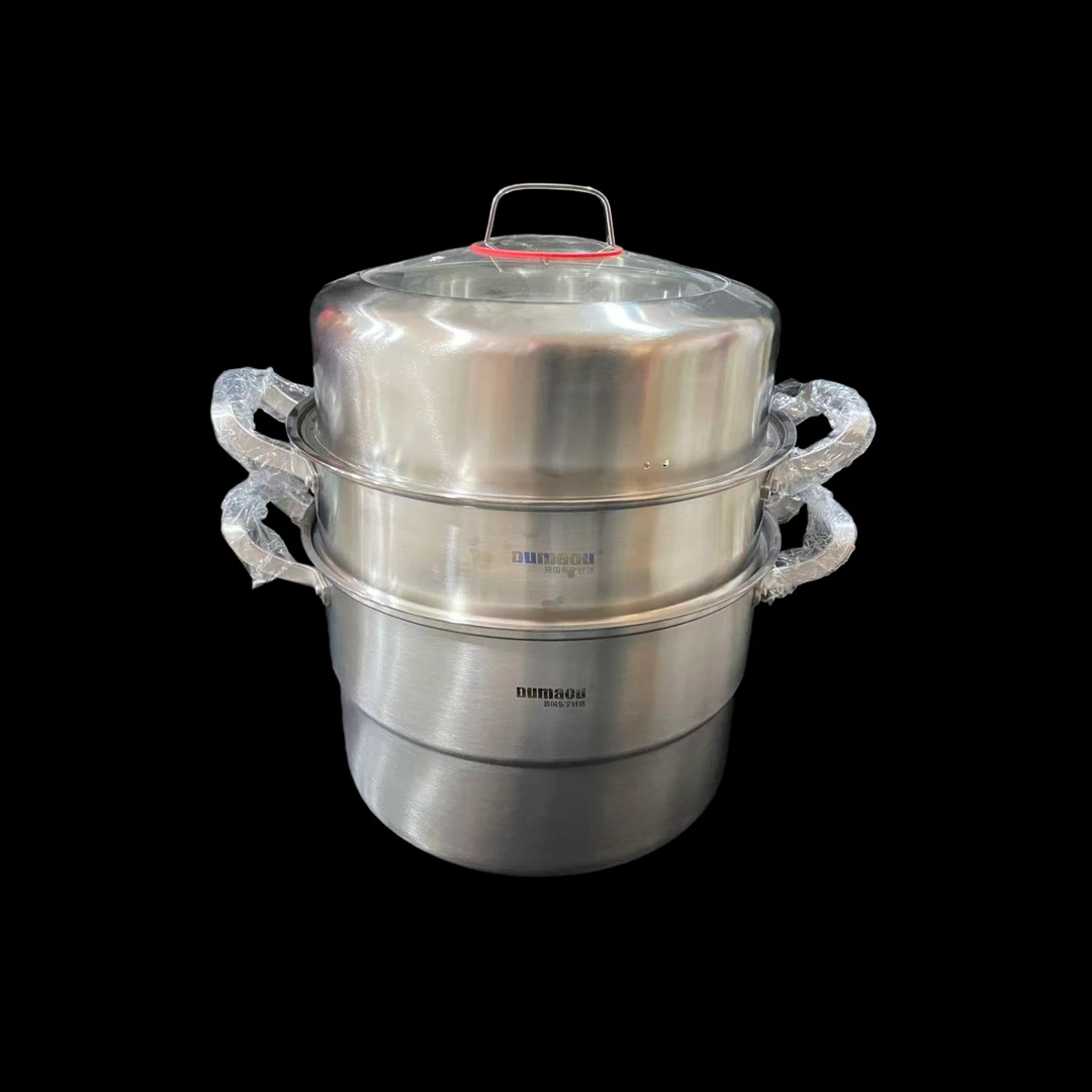 正澳源「耐斯克34厘米双层蒸锅」 家用 双层 加厚底 通用 厨具