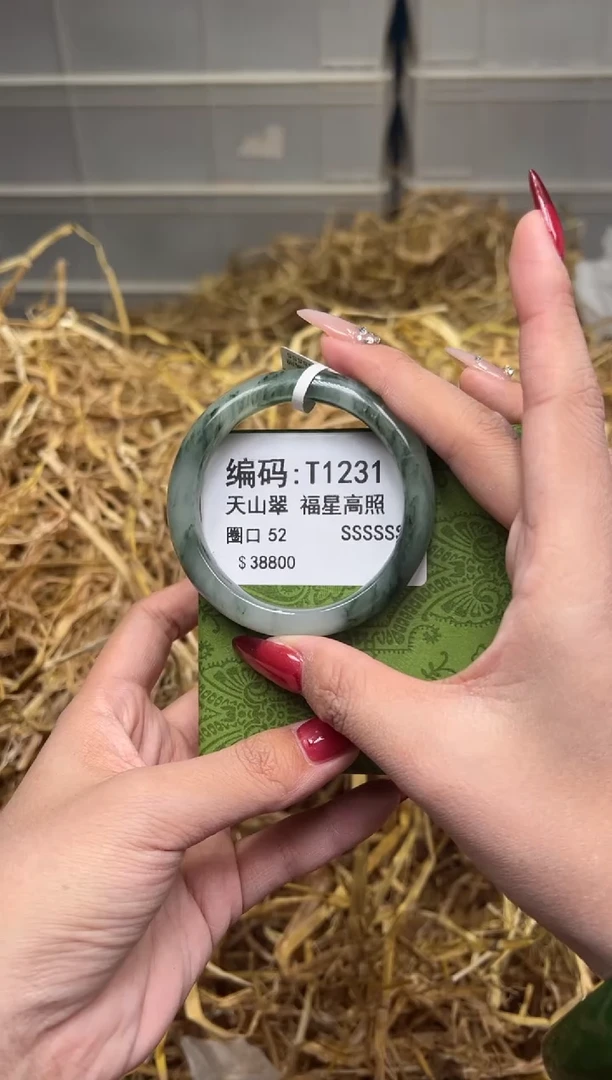 未镶嵌手镯石英质玉T1231