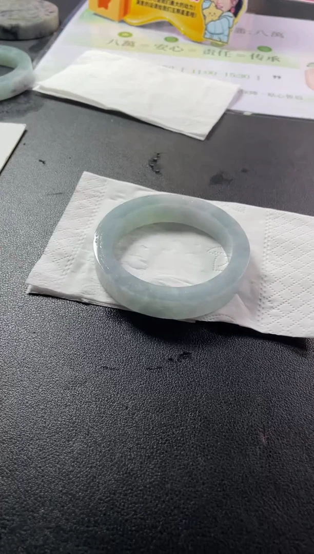 未镶嵌手镯定制翡翠茶****g定制手镯ADL/DZS