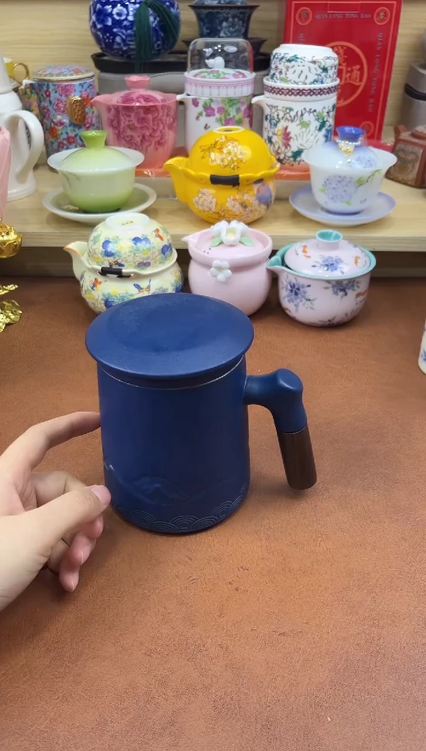 陶陶瓷茶具摆件旅行套组