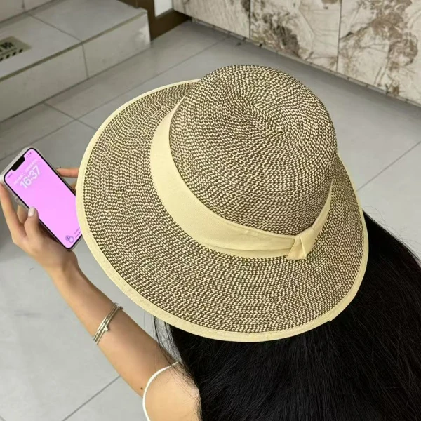 【然姐专属】沙滩度假风帽子INS风休闲风法式赫本风时尚百搭